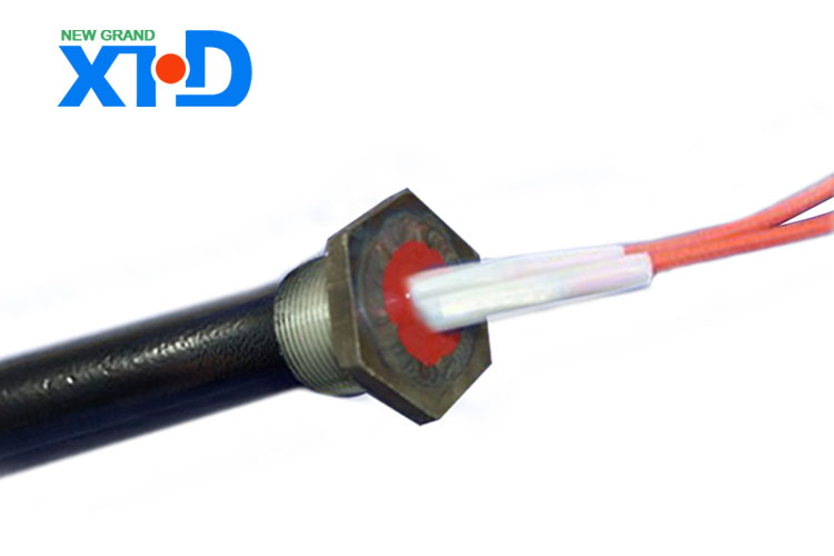 噴涂鐵氟龍單頭電加熱管 噴涂鐵氟龍單頭電加熱管